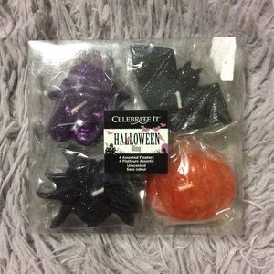 Halloween Bling Bat Witch Pumpkin Floaters Candles